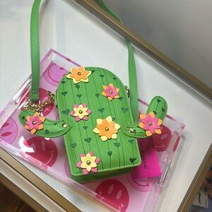 NWT Betsey Johnson Cactus 🌵 Kitsch Crossbody XODESERT NWT